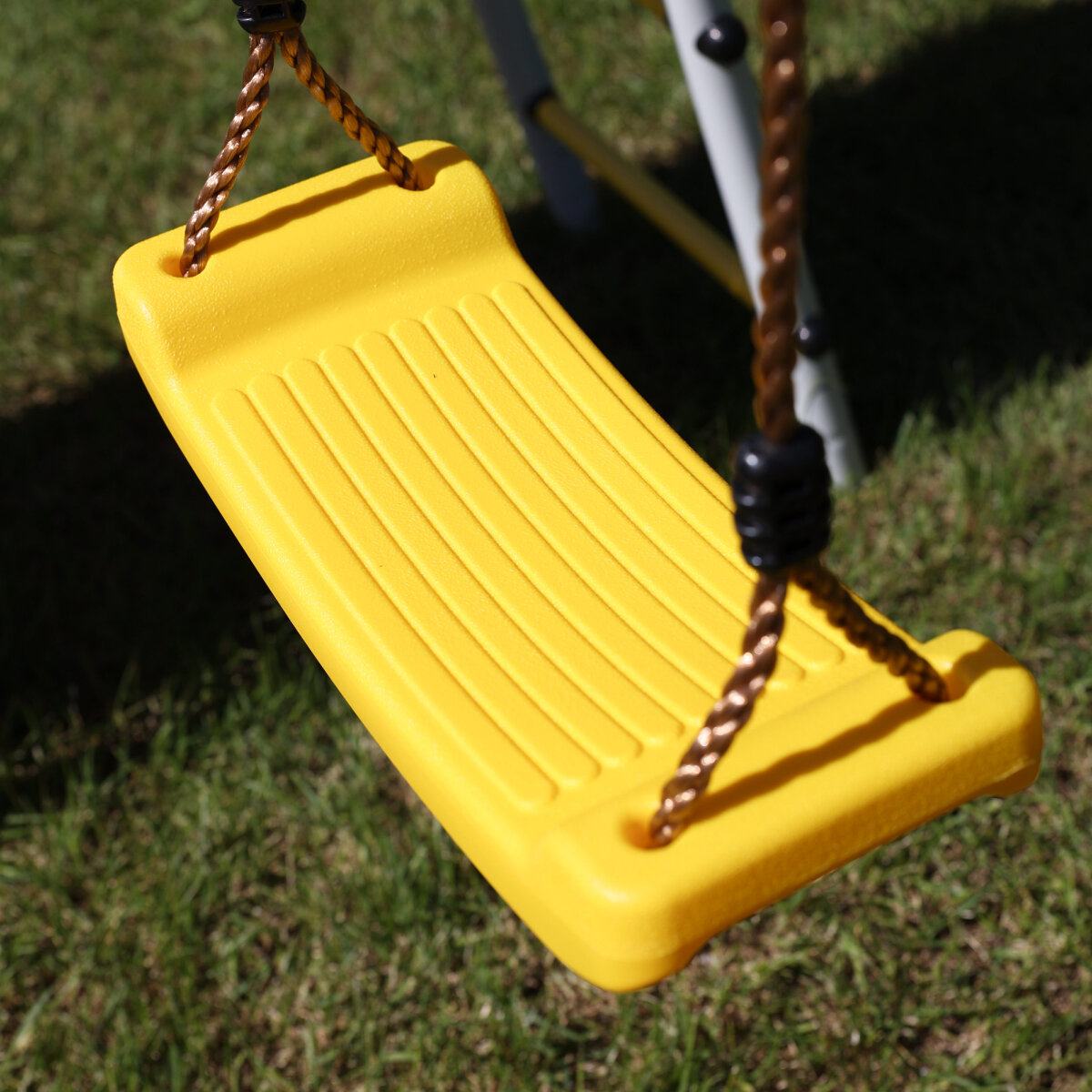 Качели пластиковые на канатах — фото 1