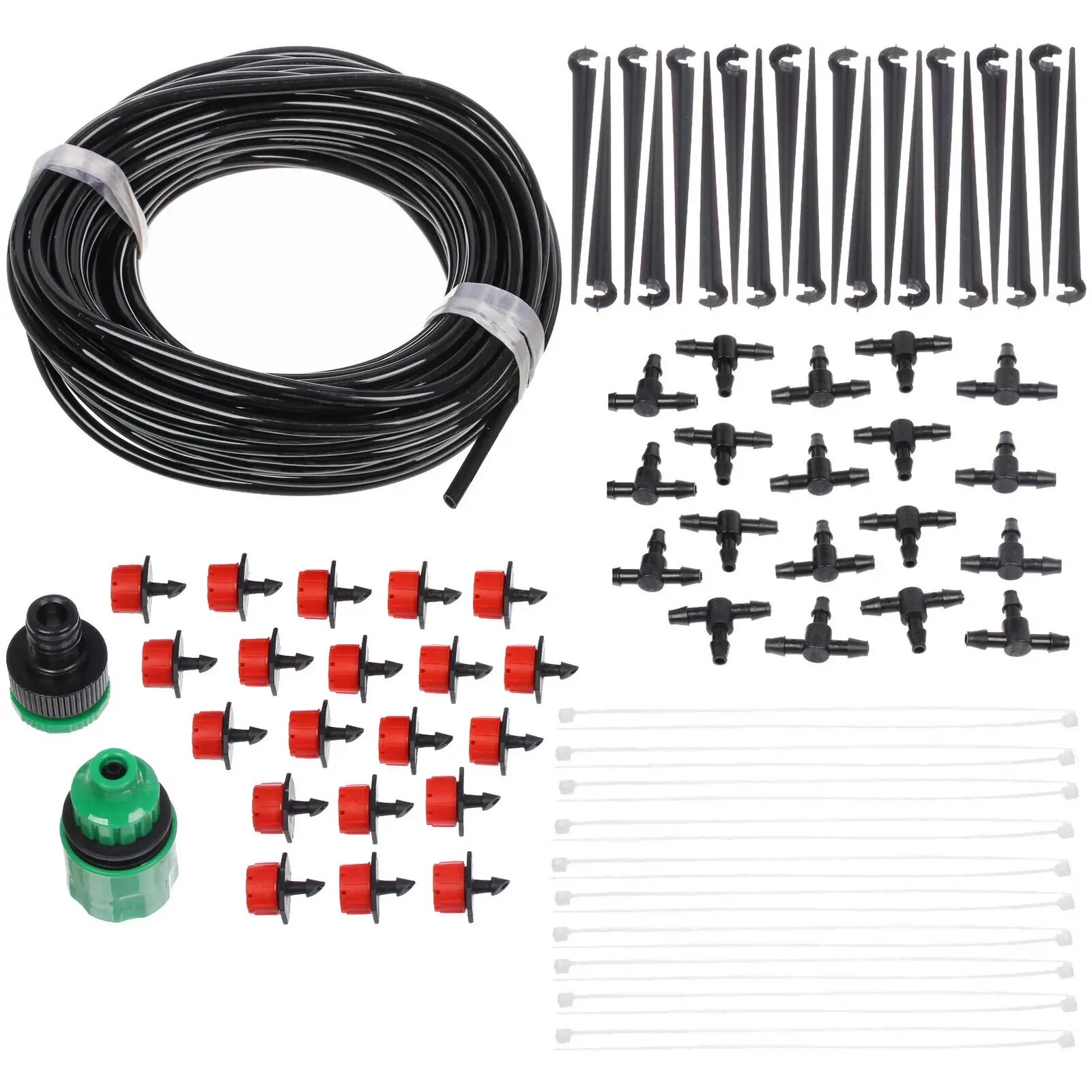 Система капельного полива 'ДоброСад BD181-3' 20м ПВХ для сада и теплиц