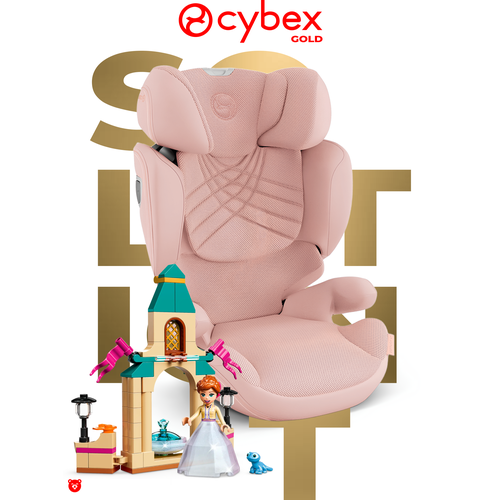 фото Lego промо cybex solution t i-fix автокресло 3-12 лет, peach pink plus