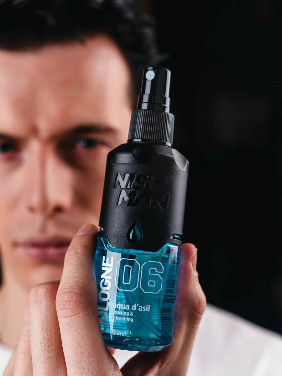 Лосьон для мужчин после бритья NISHMAN 06 / Aqua d'asil аромат морской бриз, 100мл — фото 1