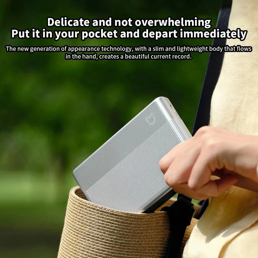 Xiaomi Mijia Pocket Photo Printer 1S: печать на магнитах