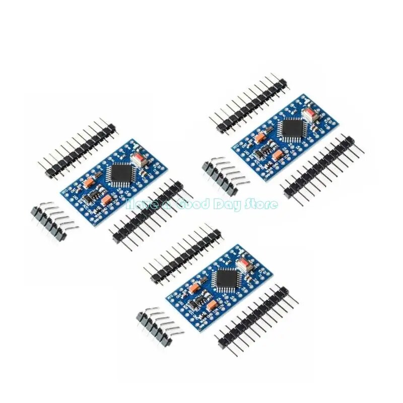 462D модернизированная мини -ATMEGA328P 5V 16 МГц Микроконтроллерская плата Цифровая аналоговая плата разработки для встроенных, 3
