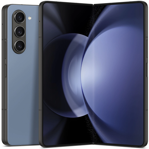 Смартфон Samsung Galaxy Z Fold5 12/512 ГБ, Dual: nano SIM + eSIM, синий смартфон samsung galaxy z flip5 8 512 гб dual nano sim esim мятный