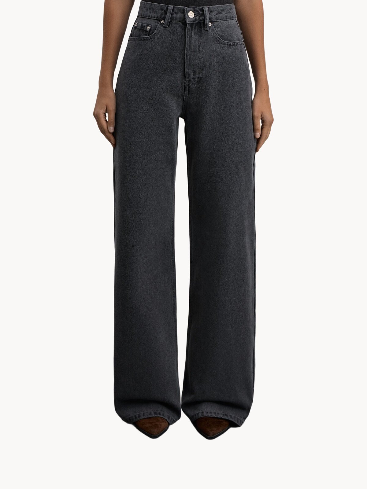 Джинсы широкие wide leg 