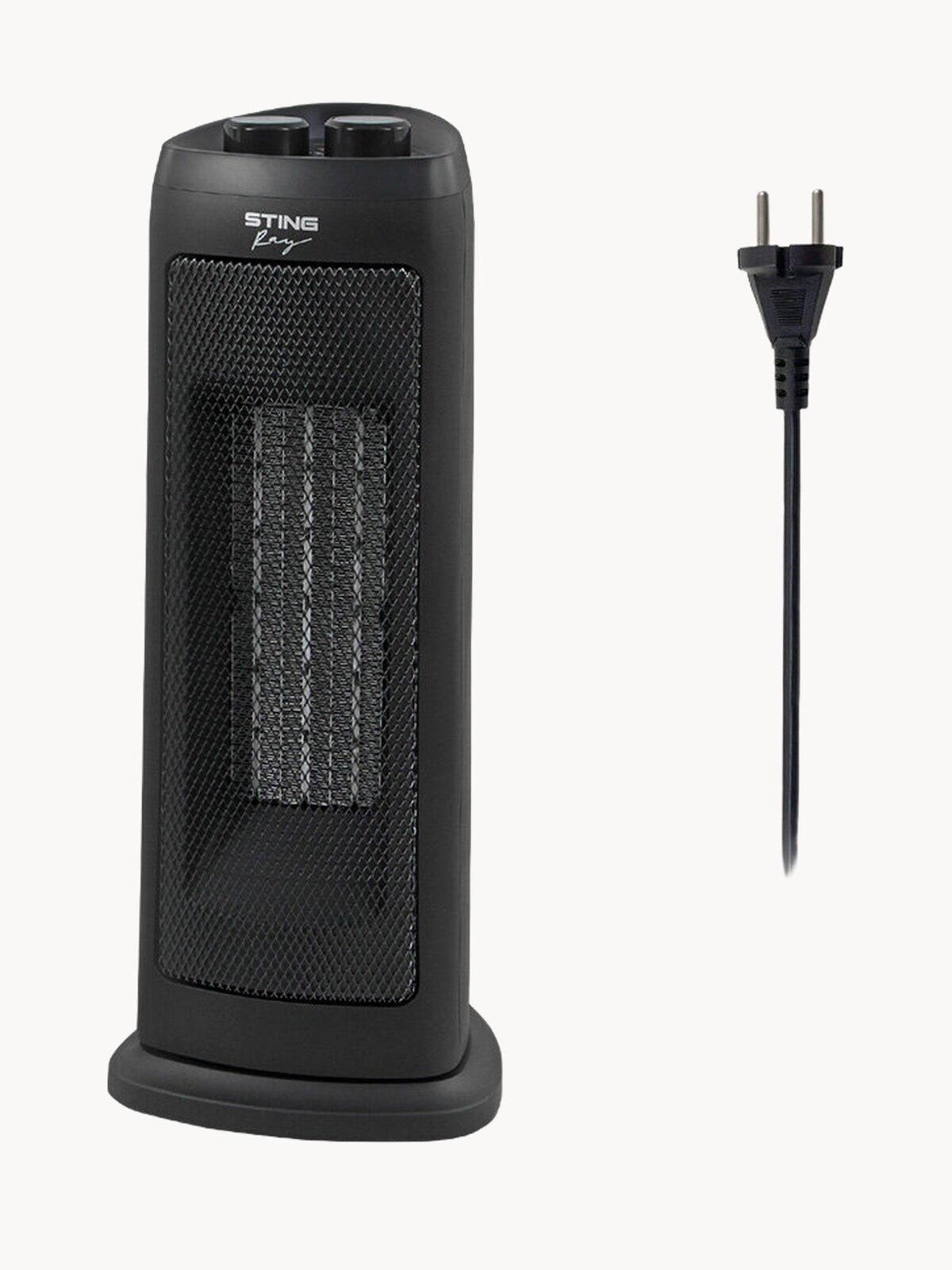 Обогреватель тепловая пушка тепловентилятор STINGRAY ST-FH1057A черный жемчуг