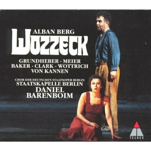 AUDIO CD Berg: Wozzeck / Daniel Barenboim. 2 CD audio cd berg lyric suite wozzeck fragments lulu suite by marc sinopoli staatskapelle dresden 1 cd