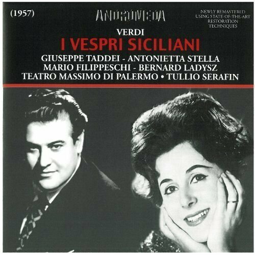 AUDIO CD Verdi: I Vespri Siciliani (Serafin, 1957)