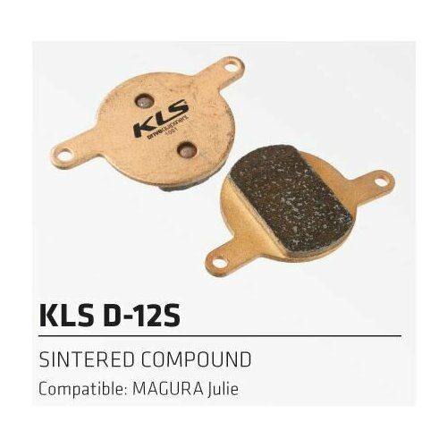 KELLYS Колодки торм. к диск. торм. KLS D-12S колодки для диск торм dca898a elite cooling sram g2 ultimate торг уп