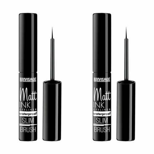 Подводка для глаз LUX visage Matt INK waterproof, 2 шт.