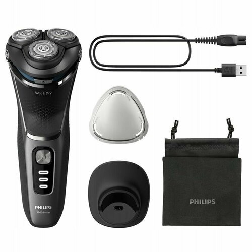 Электробритва Philips S3343/13 бритва сетчатая braun series 7 70 n1200s реж эл 3 питан аккум черный