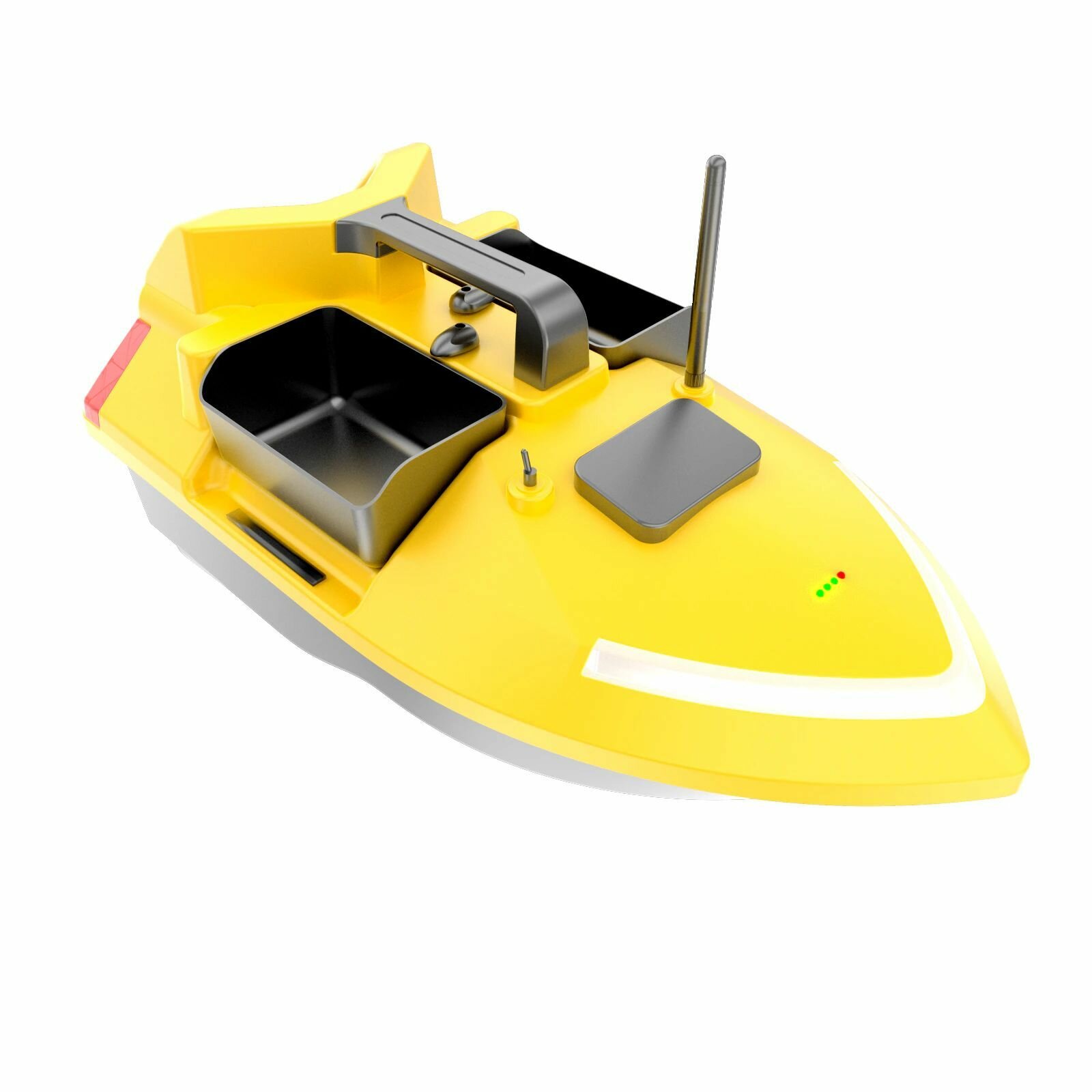 Прикормочный кораблик для рыбалки с GPS Flytec V020