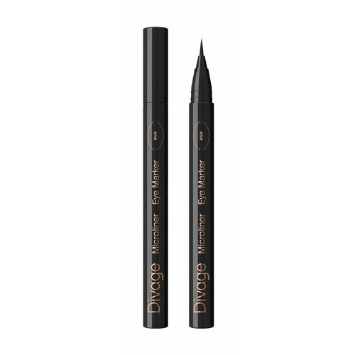 Подводка-фломастер для глаз / Divage Microliner Eyeliner