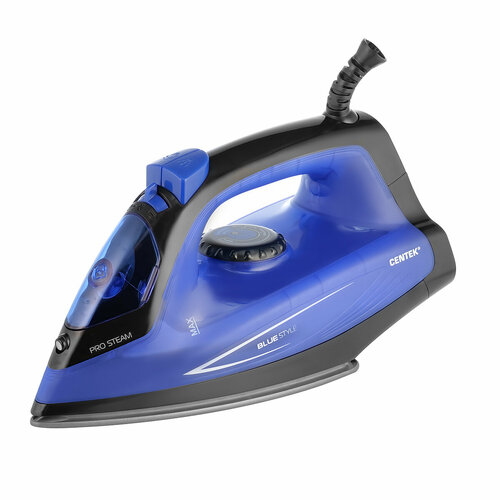 Утюг 1800ВТ керамич Покрытие С отпар Антикапля led-индикатор СИН CENTEK 247100₽