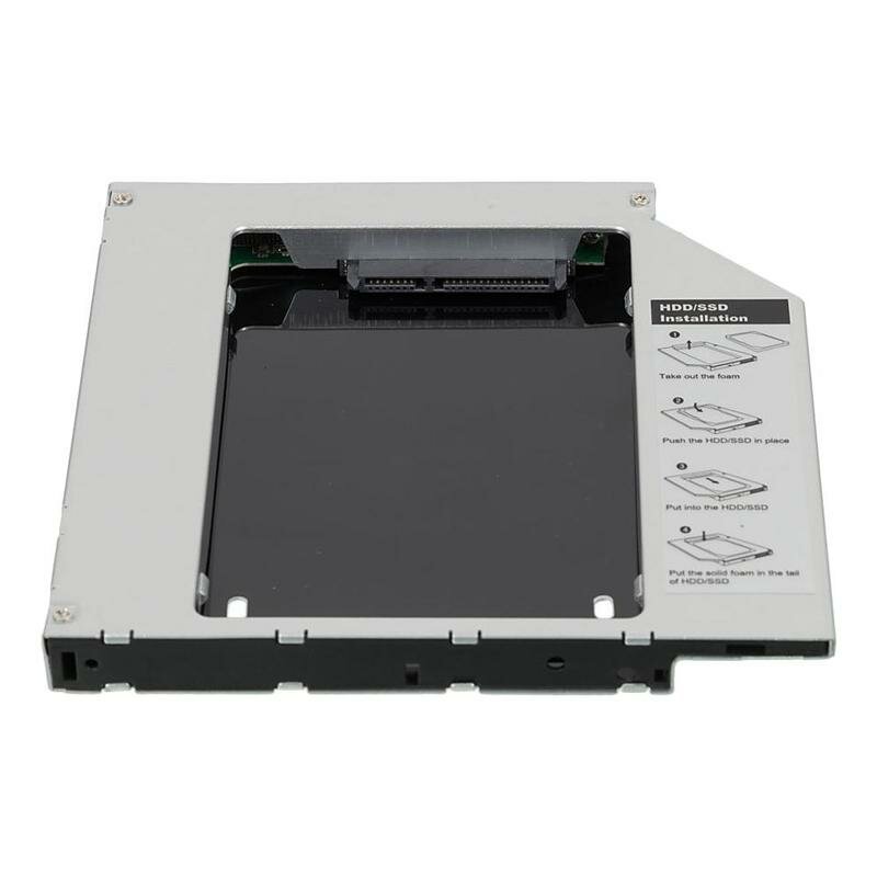 Переходник Optibay AgeStar ISMR2S для установки в ноутбук/моноблок SSD/HDD SATA вместо DVD-привода (12,7mm) ISMR2S - фото №9
