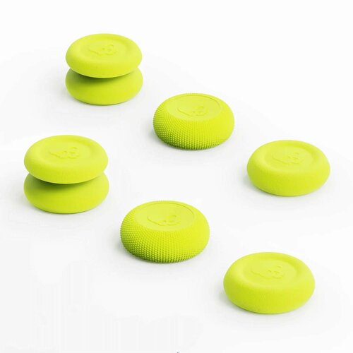 Премиум накладки Skull Co на стики для консолей Steam DeckROG Ally комплект 6 штук цвет Желтый 70700₽