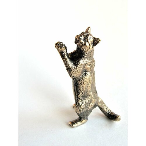 Кошка просящая латунная статуэтка 980₽