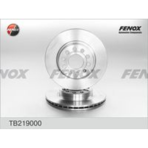 FENOX TB219000 (16D615301 / 1K0615301AC / 1K0615301AK) диск тормозной передний\ Audi (Ауди) a3, Skoda (Шкода) (Комплект 2 штуки)