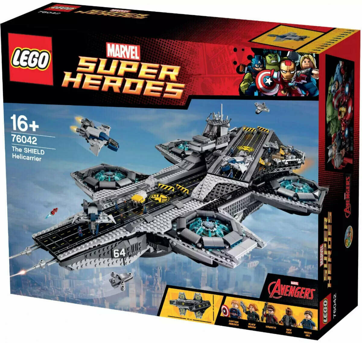 LEGO Super Heroes 76042 Геликарриер