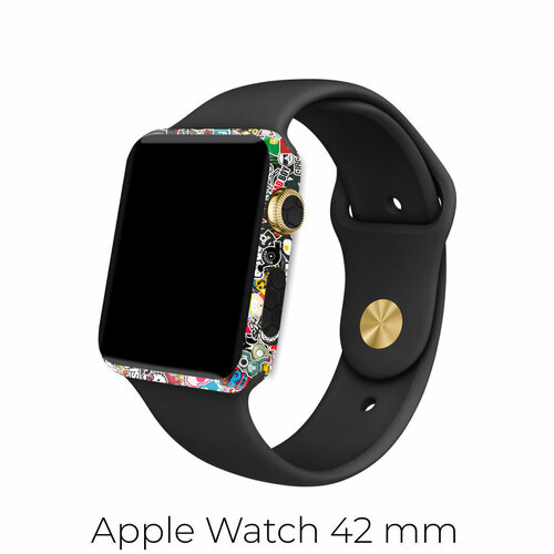 Чехол-наклейка виниловая для корпус Watch 42 mm, защитная пленка для смарт-часов