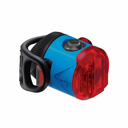 Фонарь задний Lezyne Femto USB Rear Blue 2022