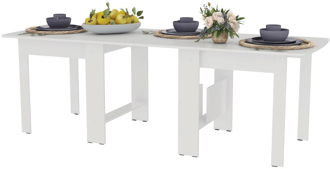 фото Стол книжка СК-2 Орхидея Белый