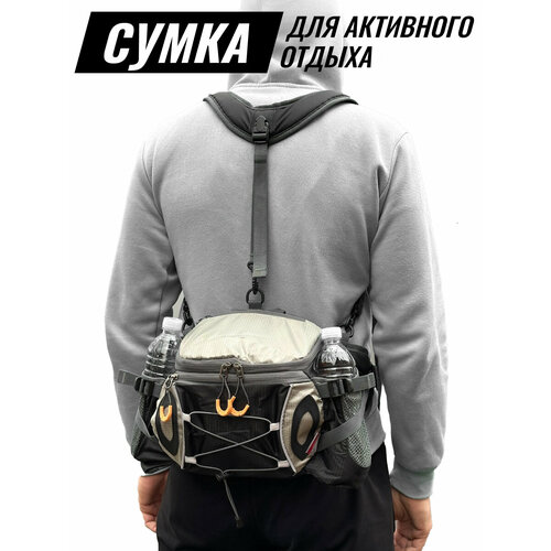 фото Сумка поясная , серый smartcomfort