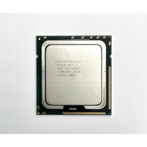 Процессор Intel Core i7-960 Bloomfield LGA1366, 4 x 3200 МГц, OEM процессор intel xeon w3565 bloomfield lga1366 4 x 3200 мгц oem