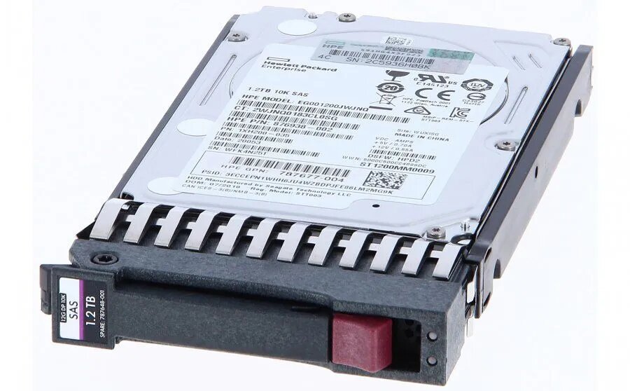 Жесткий диск 1.2TB HP J9F48A / 787648-001 (2.5" SAS 10K)