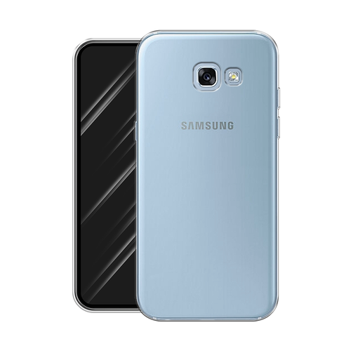 Силиконовый чехол на Samsung Galaxy A5 2017 / Самсунг Галакси A5 2017, прозрачный силиконовый чехол с принтом unicorns and candies для samsung galaxy a5 2017 самсунг а5 2017