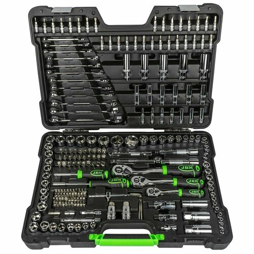 Набор инструментов 216пр.1/4'3/8'1/2'(6гр.)(4-32мм) JBM 54045