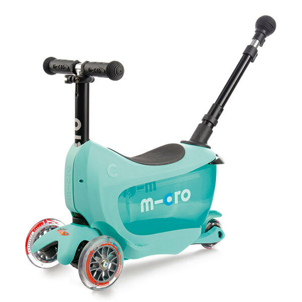 Самокат Mini2go Deluxe Plus ментоловый