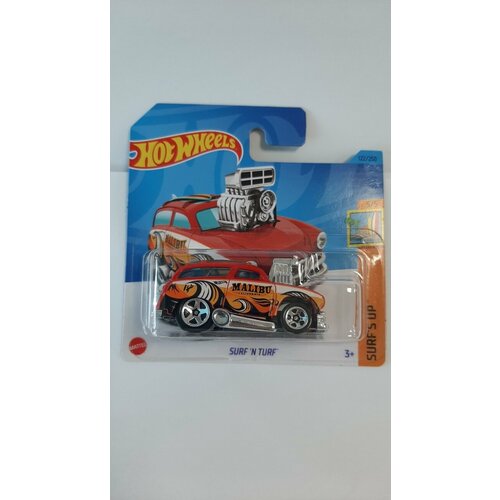 Машинка коллекционная Hot Wheels SURF N TURF Mattel 5785/N3758/C4982/N2799/7