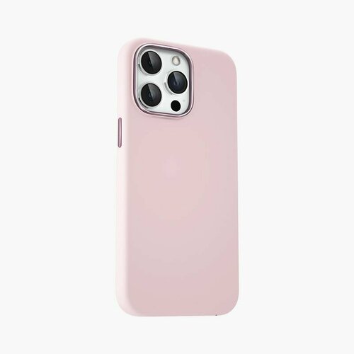 Чехол для iPhone 15 Pro Keephone Rosana Liquid Silicone MagSafe Case, Чехол айфон 15 Про силиконовый с магсейф, Розовый