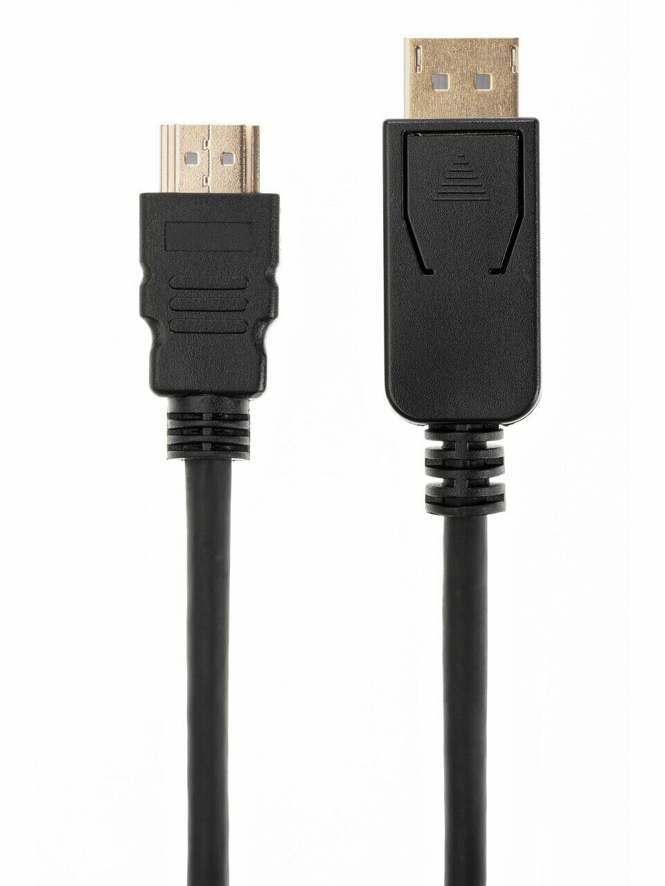 Кабель аудио-видео Aopen Qust, DisplayPort (m) - HDMI (m) , 1.8м, GOLD черный [acg494-1.8m] Noname - фото №11