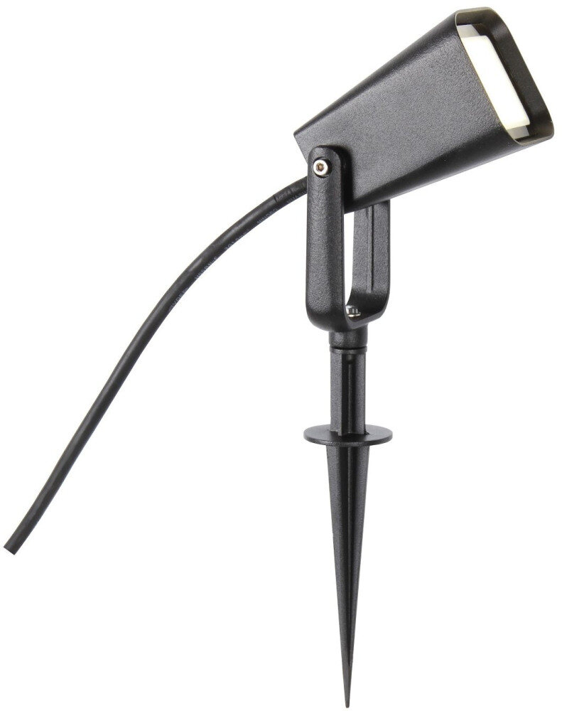 Светильник Грунтовый Favourite Relief 4034-1T Черный / Фаворит.