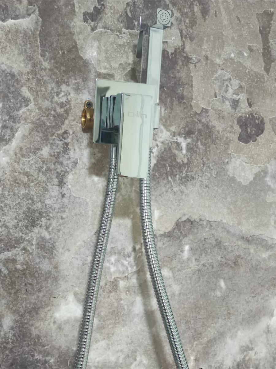 Смеситель встраиваемый для биде с душ лейкой — фото 1