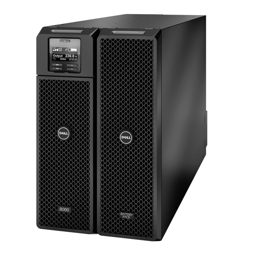 ИБП с двойным преобразованием DELL DLRT8KRMXLI (APC by Schneider Electric Smart-UPS Online SRT8KRMXLI) черный