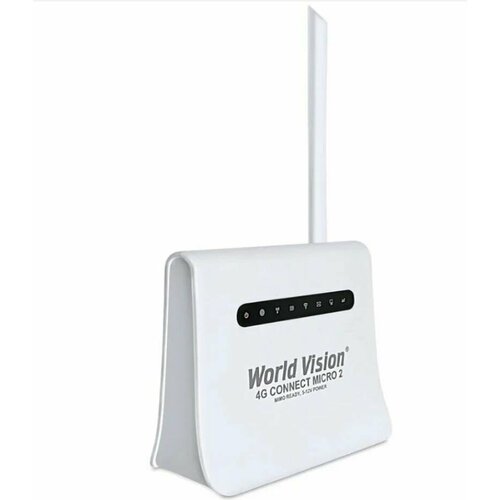 Роутер 3G/4G-WiFi World Vision Connect Micro 2 роутер wi fi world vision 4g connect micro 2