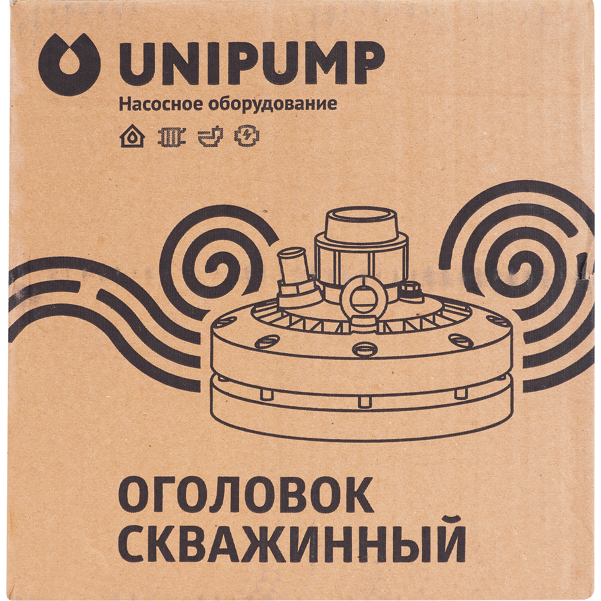 Оголовок скважинный Unipump 133х32 мм