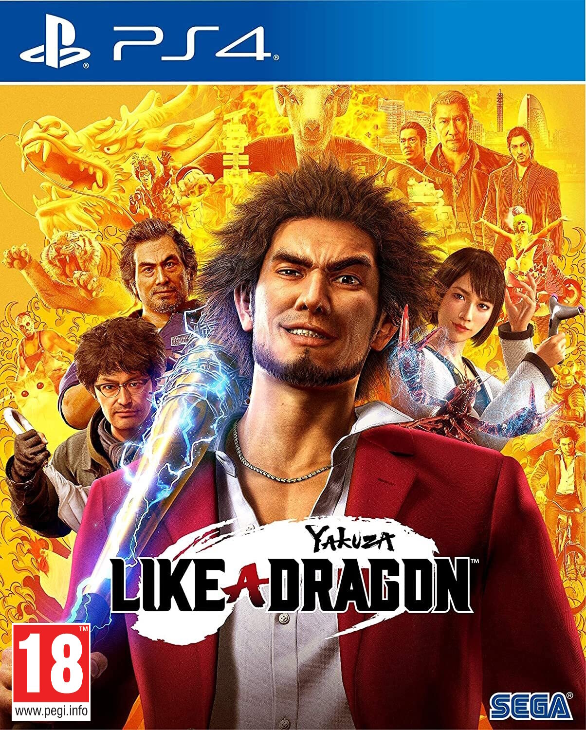 Yakuza: Like a Dragon Русская Версия (PS4)