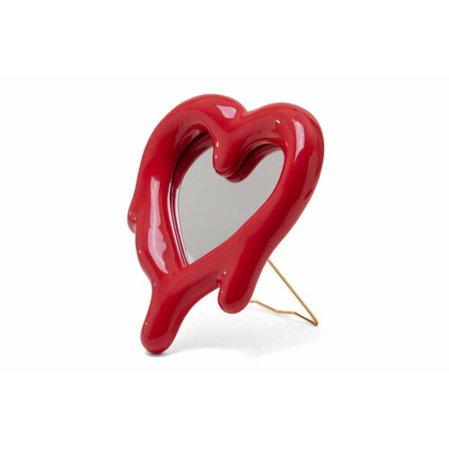 Рамка для фото Selleti Сердце 30х35 см фарфор красная 37180₽