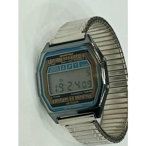 Наручные часы Электроника, серебряный наручные часы электроника наручные часы электроника 77 1166 золотой