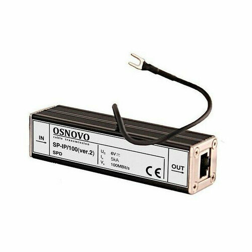 Грозозащита Osnovo SP-IP/100(ver2) грозозащита osnovo sp ip 100 ver2