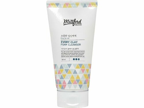 Очищающая глиняная пенка для умывания лица Millford Ivory Clay Foam Cleanser