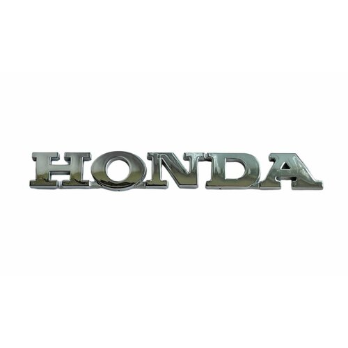 Шильдик надпись Honda Хонда хром 148 х 19 мм 649₽