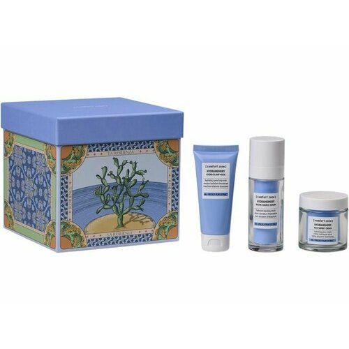 Подарочный набор для ухода за кожей лица Comfort zone Hydrating glow face kit 59159₽