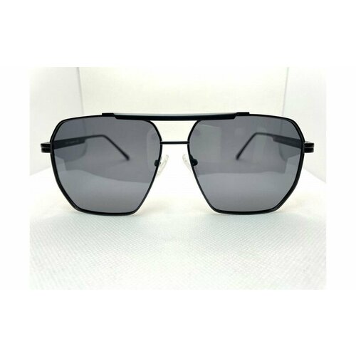 Солнцезащитные очки L.O.C., серебряный, черный