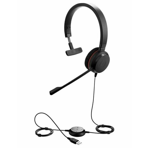 Наушники Jabra Evolve 20 SE USB-C UC Mono Leatherettes 4993-829-489 5647₽