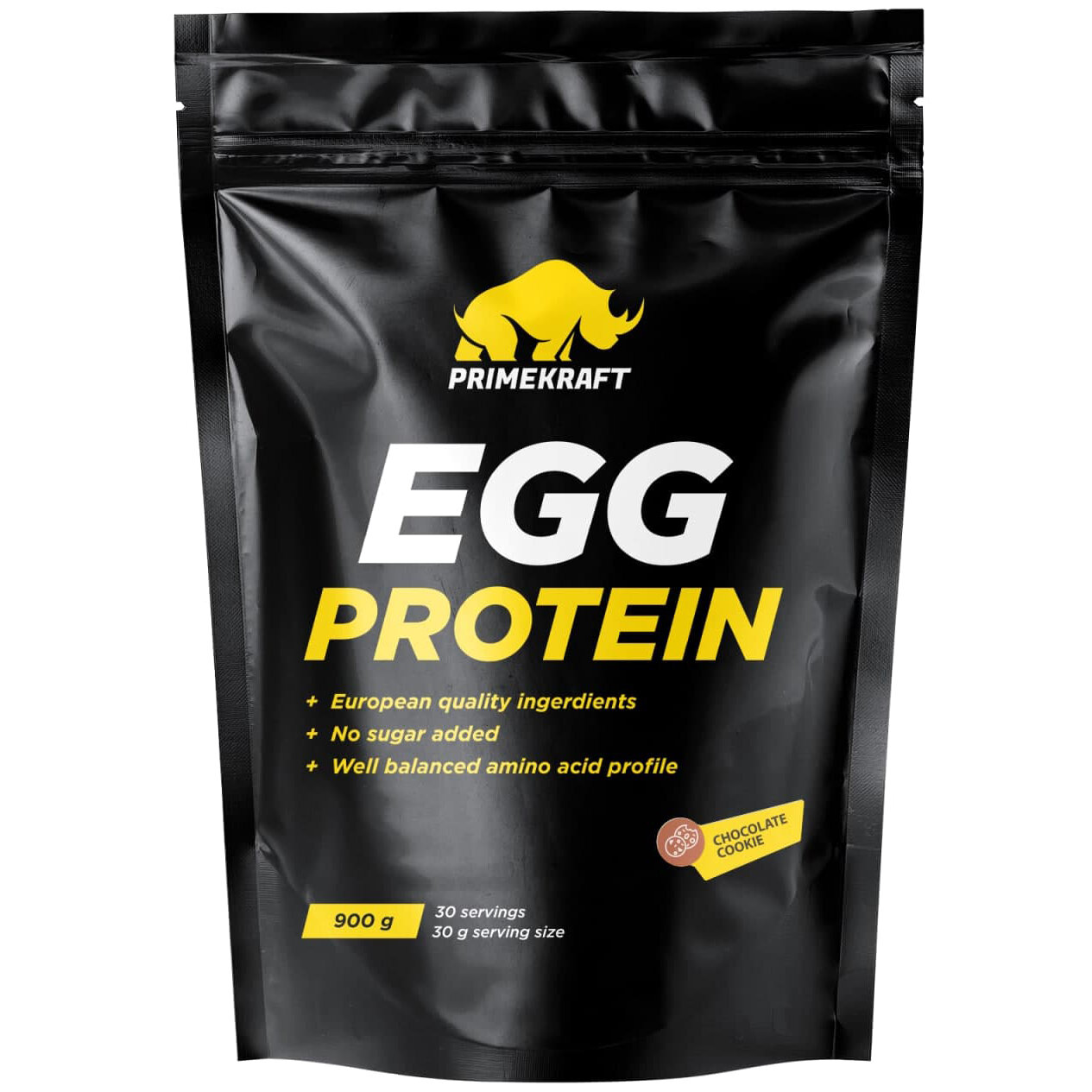 Яичный протеин Prime Kraft Egg Protein - 900 грамм (шоколадное печенье)