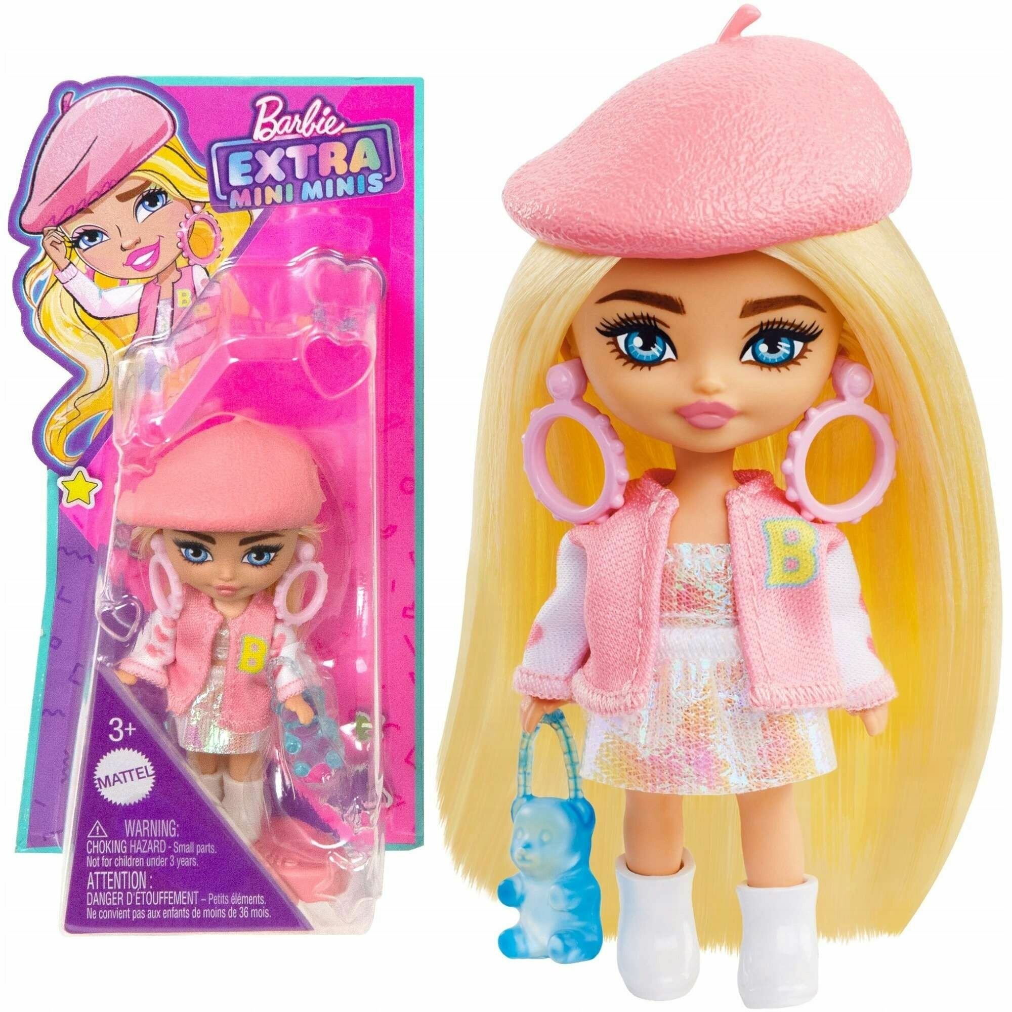 Кукла Barbie Экстра мини Блондинка - фото №5